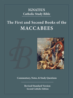 cover image of The First and Second Books of the Maccabees